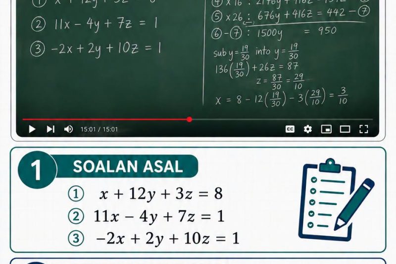 Sistem Persamaan Linear Teknik GSTK