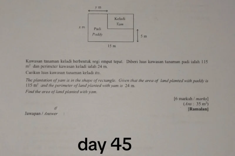Sistem Persaman – Bukan Semua Nilai Kena Cari