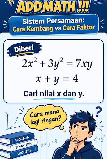 SISTEM PERSAMAAN – KEMBANG vs FAKTOR